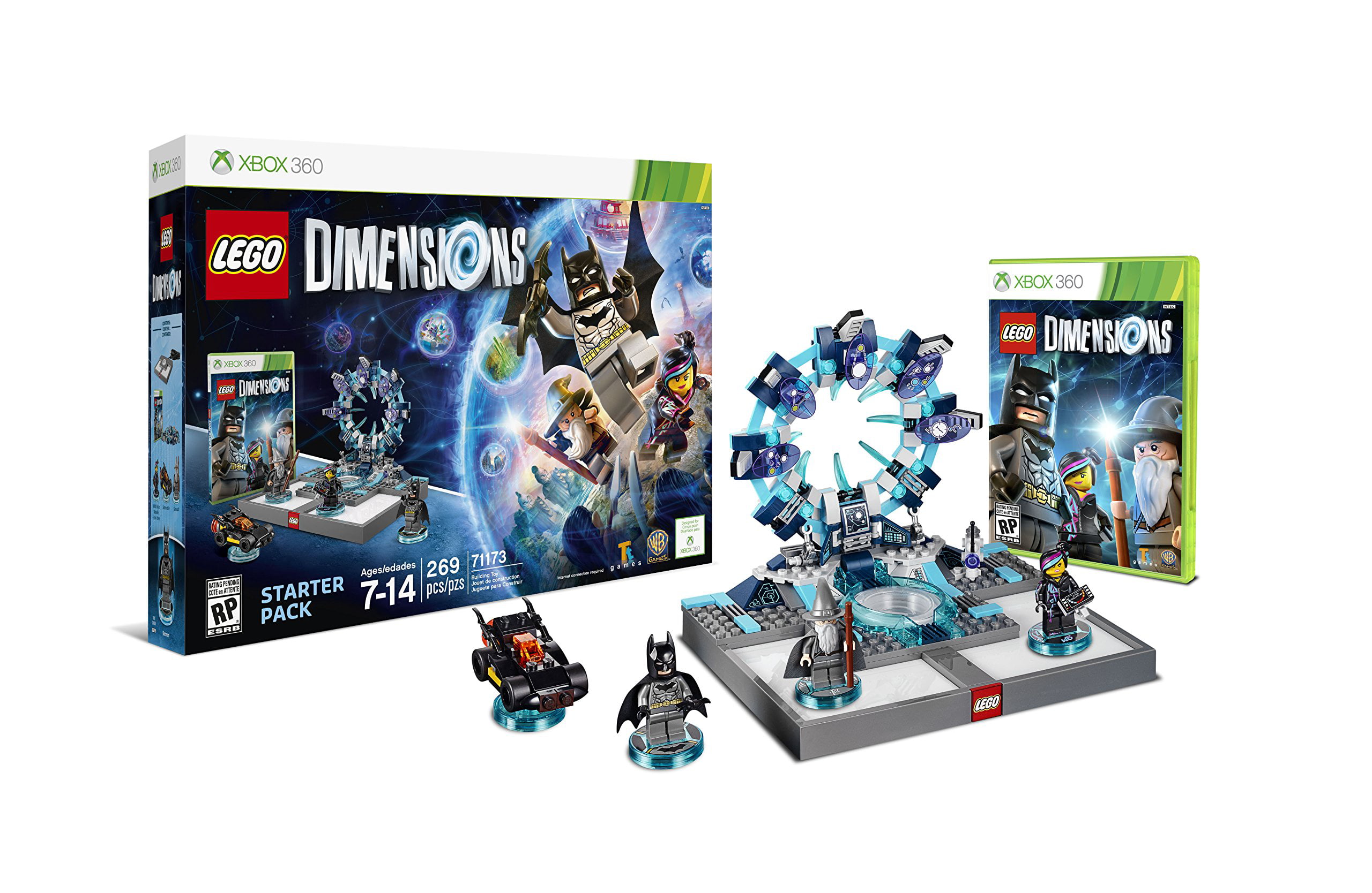 Warner Bros Lego Dimensions Starter Pack Xbox 360 Walmart Com