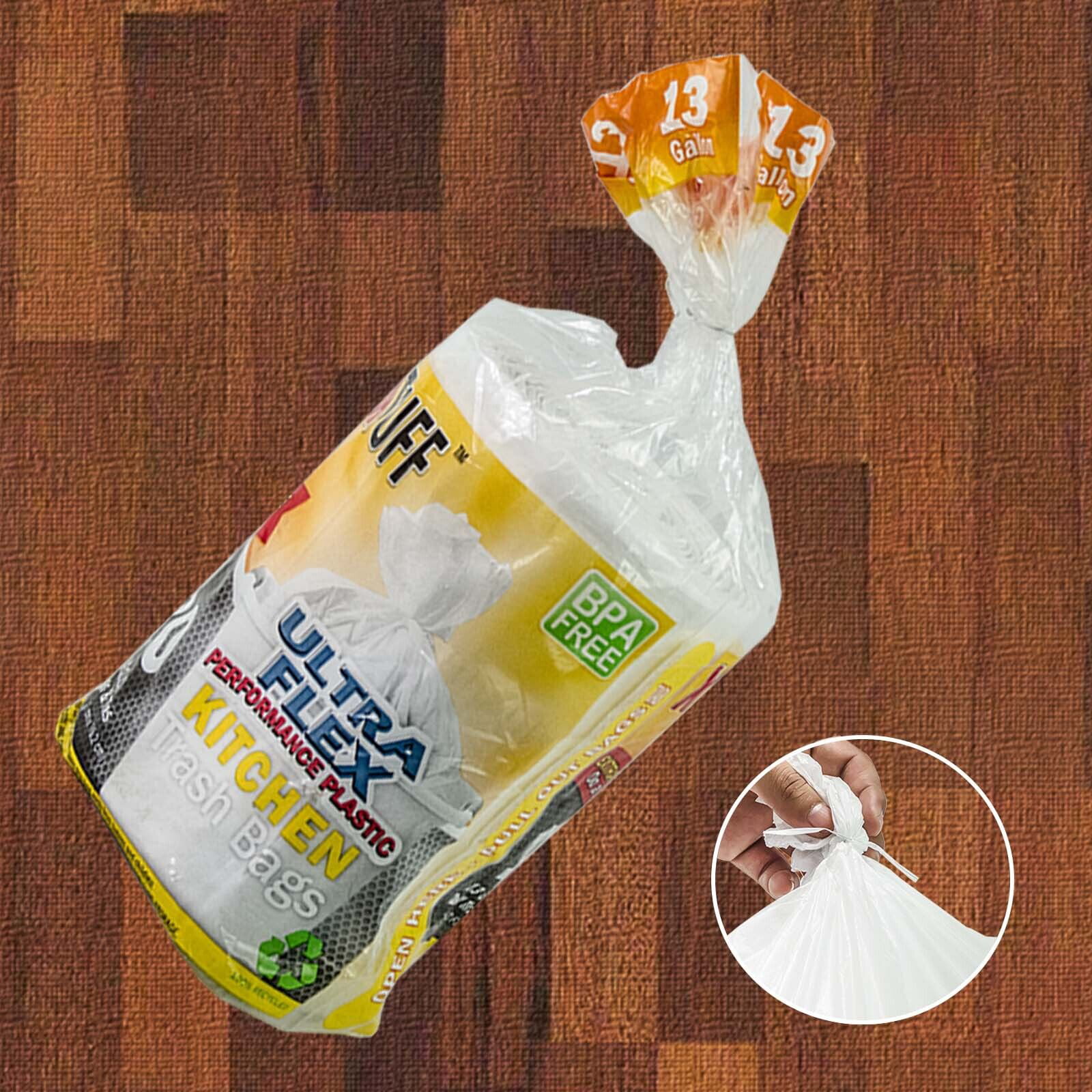 Check This Out™ 13 Gallon Tall White Kitchen Trash Bags, 15 ct - Kroger