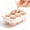 White, variant on 1pc Ice Mold Kitchen Ice Grid Kitchen Ice Mold For Kitchen Freezer Blue