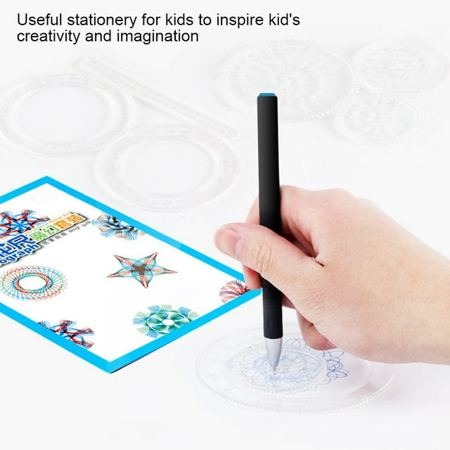 Regla Geométrica, Juego De Geometría, Plantilla De Dibujos Geométricos, Regla De Dibujo, Educación De Dibujo Para Niños