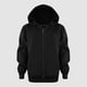 thumbnail image 3 of Gibobby Chaqueta de invierno para niñosNiños pequeños bebés niñas sólido manga larga Patchwork Sudadera con capucha niños lugar niños Sudadera con capuch(Negro, 8-9 Años), 3 of 5