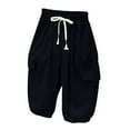 thumbnail image 4 of THJRPQJFD Gym Pants Cycling Pants Cold Weather Running Pants Sweatpants for Boys 6-7 Trendy Sweatpants Clothes for 3 Year Old Boys Newborn Boys, 4 of 5