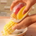 thumbnail image 4 of Corn Stripper, Corn Cutter, Corn Cob, Corn Shucker Remover, Quick Corn Cob Remover, Kitchen Cooking Tools,Corn Stripping Tool, 4 of 5