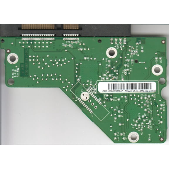 WD6400AAKS-22A7B2, 2061-701590-L00 AA, WD SATA 3.5 PCB