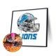 thumbnail image 2 of Pintura de diamante 5D DIY taladro redondo completo Detroit Lions Kit decoración del hogar (B6181) FLhrweasw Nuevo, 2 of 9