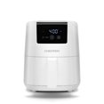 thumbnail image 2 of 2qt Digital Air Fryer with Touch Controls, 900W Power and Dishwasher-Safe Parts for Quick Cooking of Fries, Chicken, Snacks, and Everyday Meals, Compact Design, White, 2 of 10