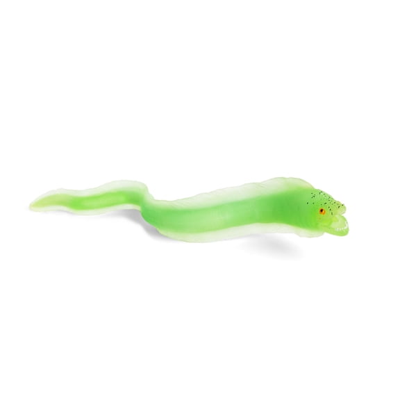Rep Pals - Eel by Deluxebase. Stretchy Squishy Animal Figure, Soft Flexible Squeeze Toy, Sensory Fidget Toy & Fun Gift for Kids.