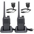 thumbnail image 1 of Radios Walkie Retevis RT47V MURS impermeables con micrófono (paquete de 2), 1 of 9