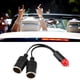 thumbnail image 4 of Divisor De Cargador De Automóvil, Adaptador De Potencia De Enchufe De Enchufe De Cigarrillo De 2 Con Alojamiento De ABS Para Automóvil, Vehículo Recreativo, SUV, Auto De, 4 of 7