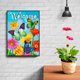 thumbnail image 4 of Cuadros Decorativos Diamante pintura luminosa DIY flor de mariposa mosaico redondo completo (YGZ007) Wdftyju embutido en tela, 4 of 9