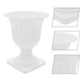 thumbnail image 4 of Eease Large Urn Planter Flower Pot Pedestal Indoor Outdoor Garden Plant Container, 4 of 6