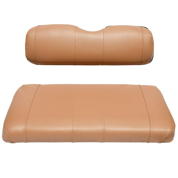 Replacement Seat Cover For Club Car Precedent Golf Cart (Tan)