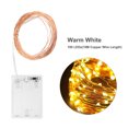 thumbnail image 1 of Led String Light 10M/32.8ft with 100 LEDs Copper Wire Starry Fairy Lights for Christmas Wedding Party Decoration, 1 of 7