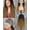 #1BT4t27, variant on Full Frontal Lace Glueless 22inch Wig WATER WAVE 220% High-Density Pre-Plucked Human Hair Wigs Long Hair