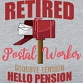 thumbnail image 3 of CafePress - Retired Postal Worker Funny Po Long Sleeve T Shirt - Womens Baseball Tee, 3 of 4