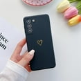 thumbnail image 3 of Compatible with Samsung Galaxy S21 5G for Women Girls, Soft Flexible Durable Cute Heart Pattern Slim Thin TPU Shockproof Case for Samsung Galaxy S21 5G 6.2″-Black, 3 of 6