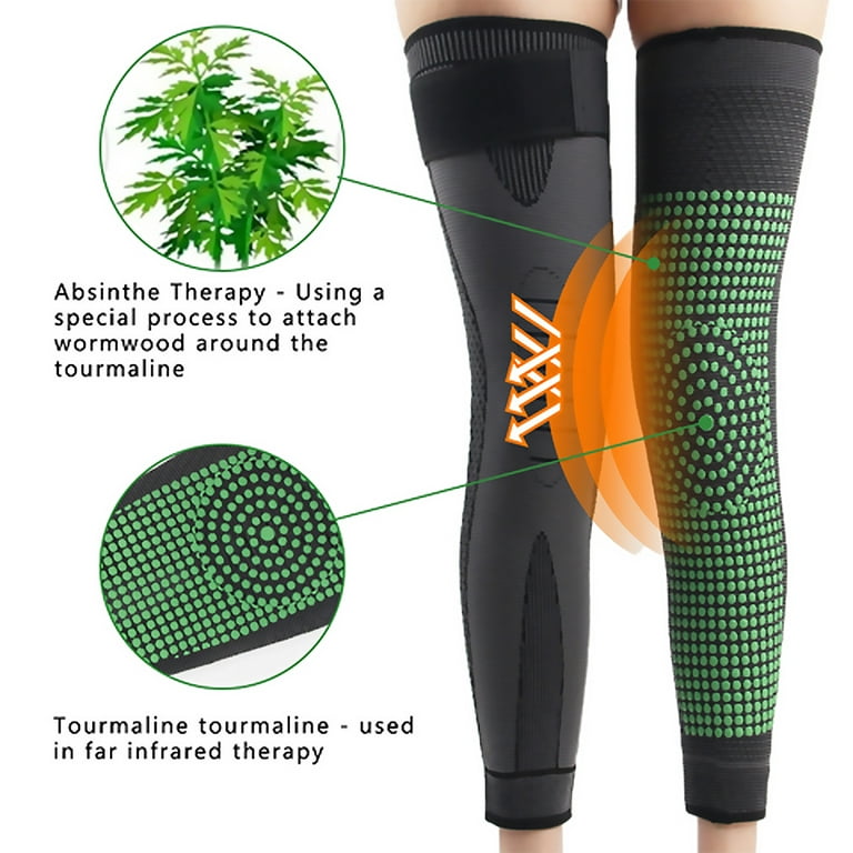 Full Leg Sleeves Long Compression Leg Sleeve Knee Sleeves Protect Leg, for  Man Women Basketball, Arthritis Cycling Sport Football 