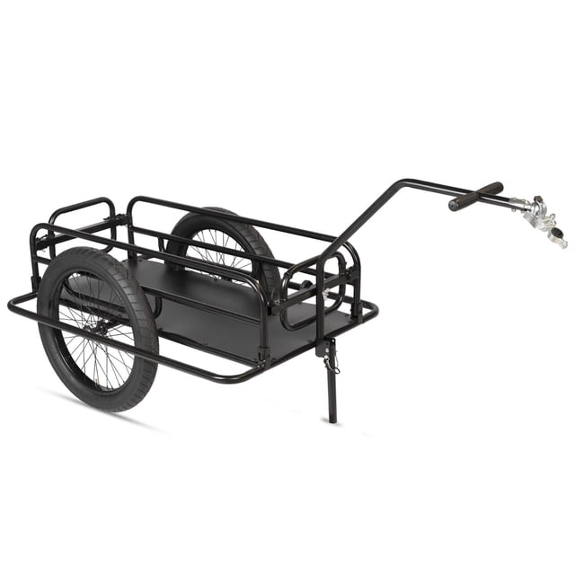 Remolque R20 para bicicleta de carga doblable negro Gospel