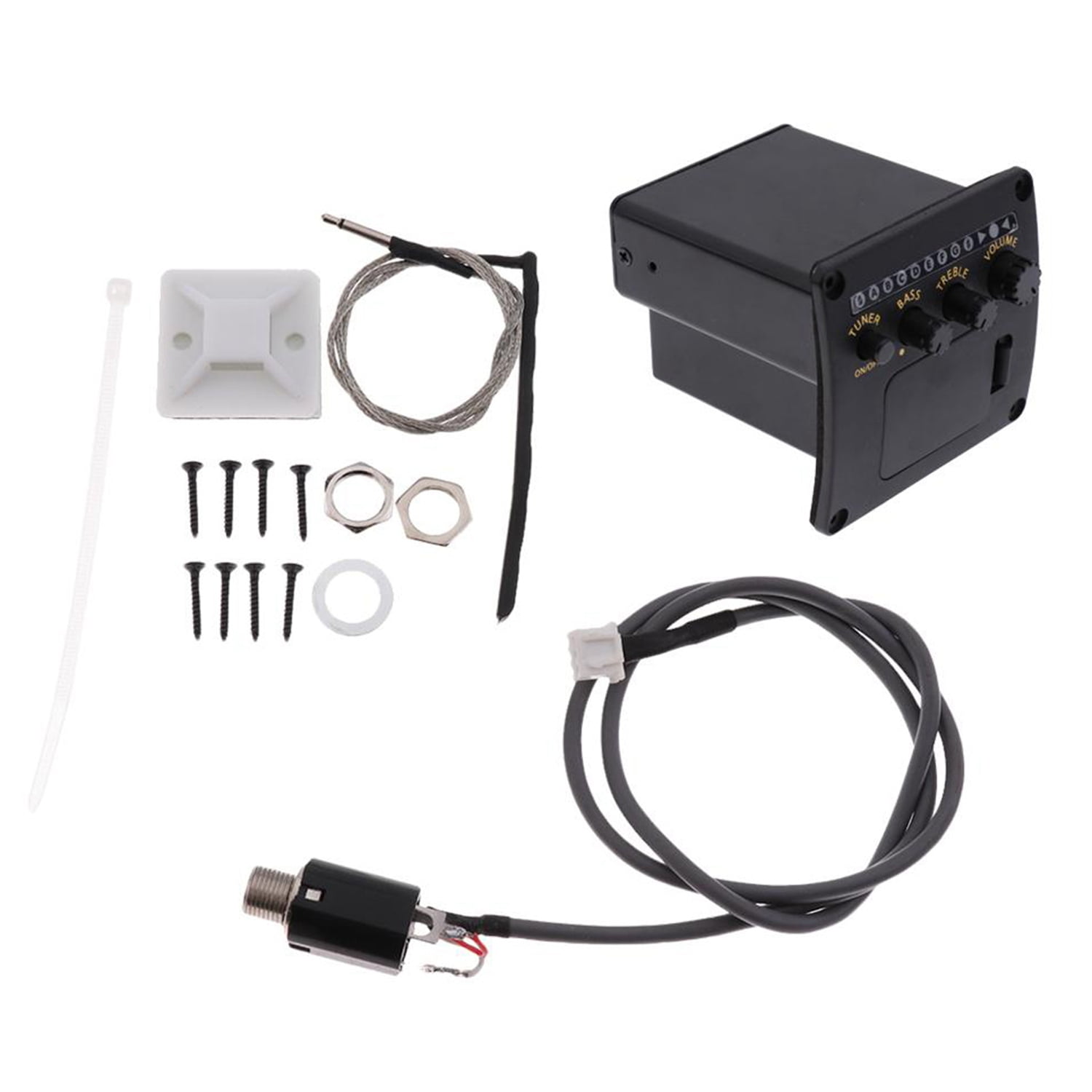 2 Set Pickup Eq Aeq-2T Equalizer Acoustic Guitar Washer Screws Set,2 Band & 4 Band