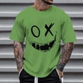 thumbnail image 3 of T Shirts for Men 2026 Summer Casual Short Sleeve Crewneck Ghost Face Graphic Tees Streetwear, 3 of 5