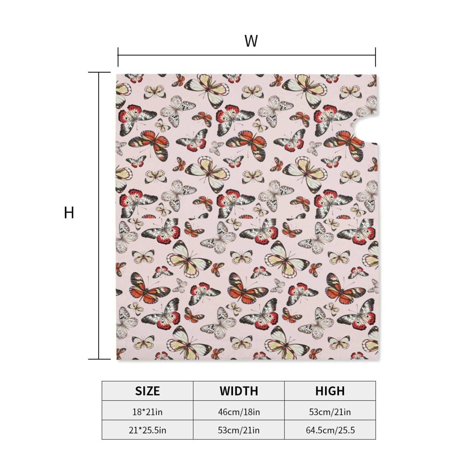 Xecao Vintage flowers for Mailbox Cover with Magnetic Strips, Waterproof and Sunscreen, Adds a Decorative Touch to Your Garden Yard-25.5x21 in