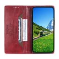 thumbnail image 3 of K-Lion for Samsung Galaxy A14 5G Wallet Case, Luxury Business Style Card Holder Cash Slot Magnetic Closure Shockproof Protective Case Premium Leather RFID Blocking Full Phone Cover ,Winered, 3 of 6