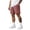Pink, variant on Satingcolo Men's Casual Shorts Summer Beach Vacation Trunks Elastic Waist With Two Pockets Classic Fit Lightweight Athletic Shorts Pink M