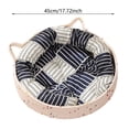 thumbnail image 3 of Woven Cat Bed With Removable Washable Rope Indoor Cat Round Cat Bed For Small To Large Cats Cat&, 3 of 8