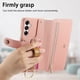 thumbnail image 5 of For Samsung Galaxy A35 5G Case RFID Blocking Zipper Wallet PU Leather Mobile Cover - Pink, 5 of 5