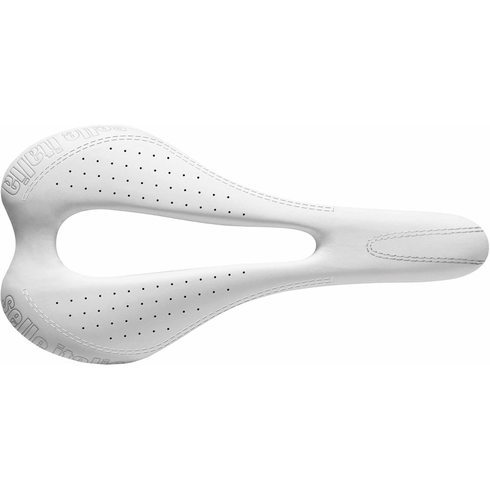 Selle Italia SLR Lady Flow Saddle S3 ID Match w/ Titanium Rails 131x275mm  White - Walmart.com