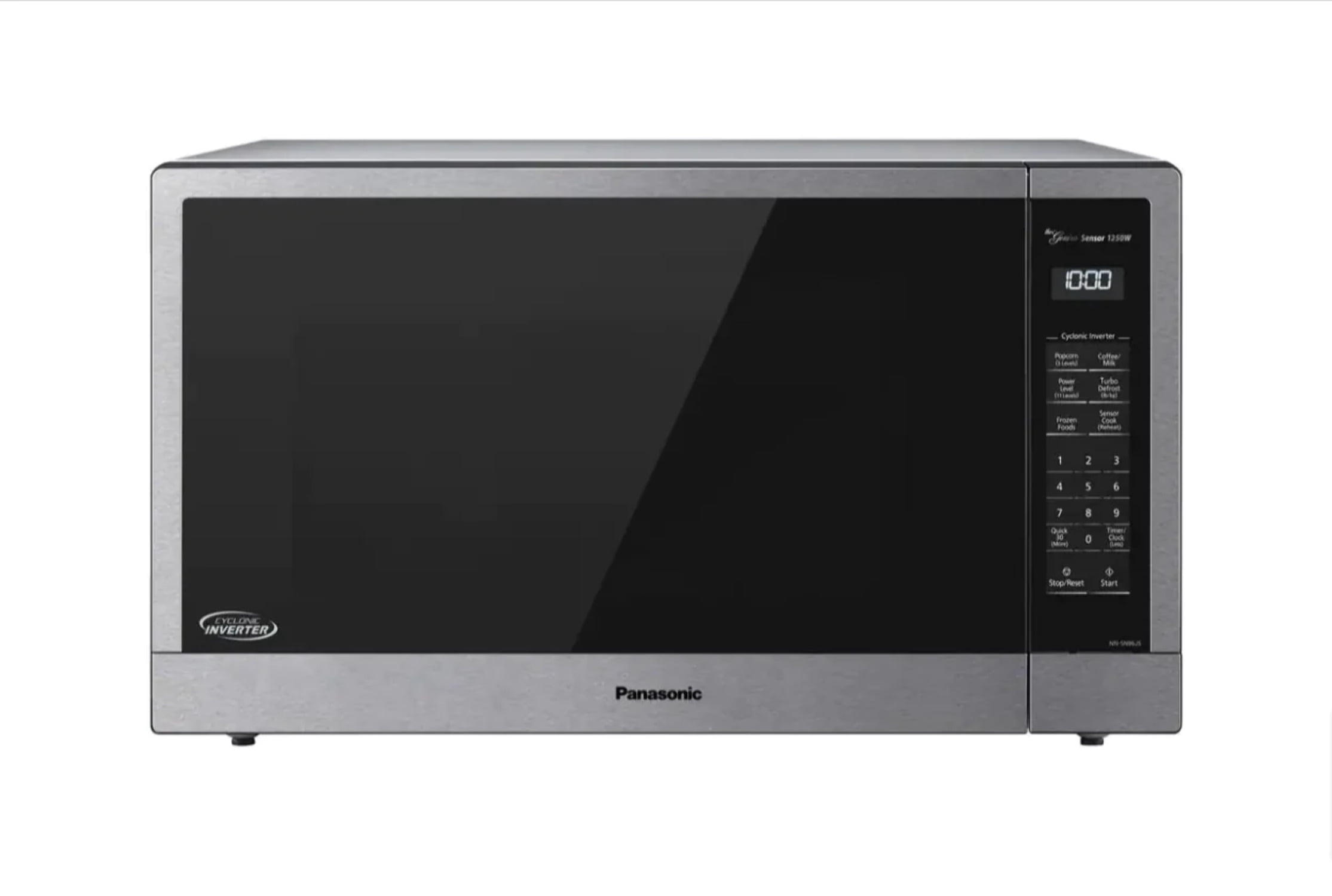 Panasonic Microwave Oven 2.2 cu ft 1250 Watts NN-SN96JS Stainless Steel Countertop