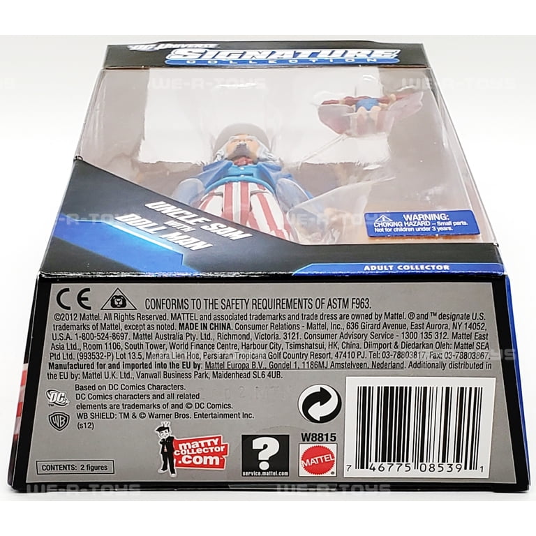 DC Universe Signature Collection Uncle Sam with Doll Man Figures