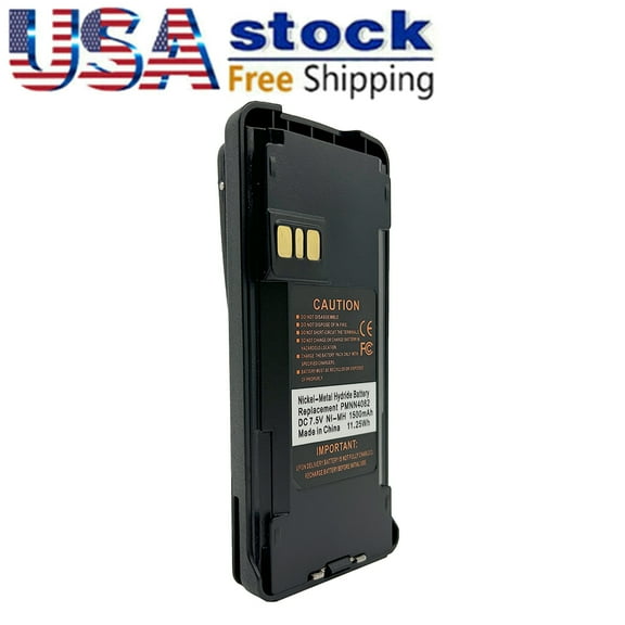 Ni-MH 1500mAh Battery Fits for CP185 EP350 CP476 477 CP1300 CP1660 radio PMNN4082