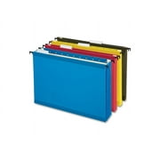 Pendaflex SureHook Hanging Pocket File, Legal Size, 1/5-Cut Tabs, Assorted Colors, 4/Pack