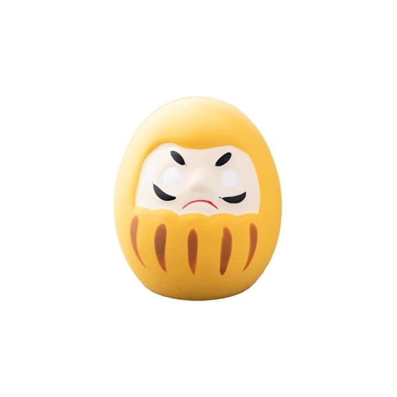 QHUDLV Japanese Daruma Doll,Ceramic Mini Ornament,Creative Collectible