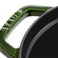 thumbnail image 5 of Staub Cast Iron 7-qt Oval Cocotte - Basil, 5 of 5
