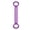 Purple, variant on Silicone Resistance Band Arm Exerciser, 8-Shaped Shoulder Stretcher for Upper Body Workout, Elastic Fitness Pull Rope for Home Gym, Yoga, Pilates, and Strength Training