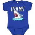thumbnail image 3 of Inktastic Feed Me with Shark Head Boys or Girls Baby Bodysuit, 3 of 5
