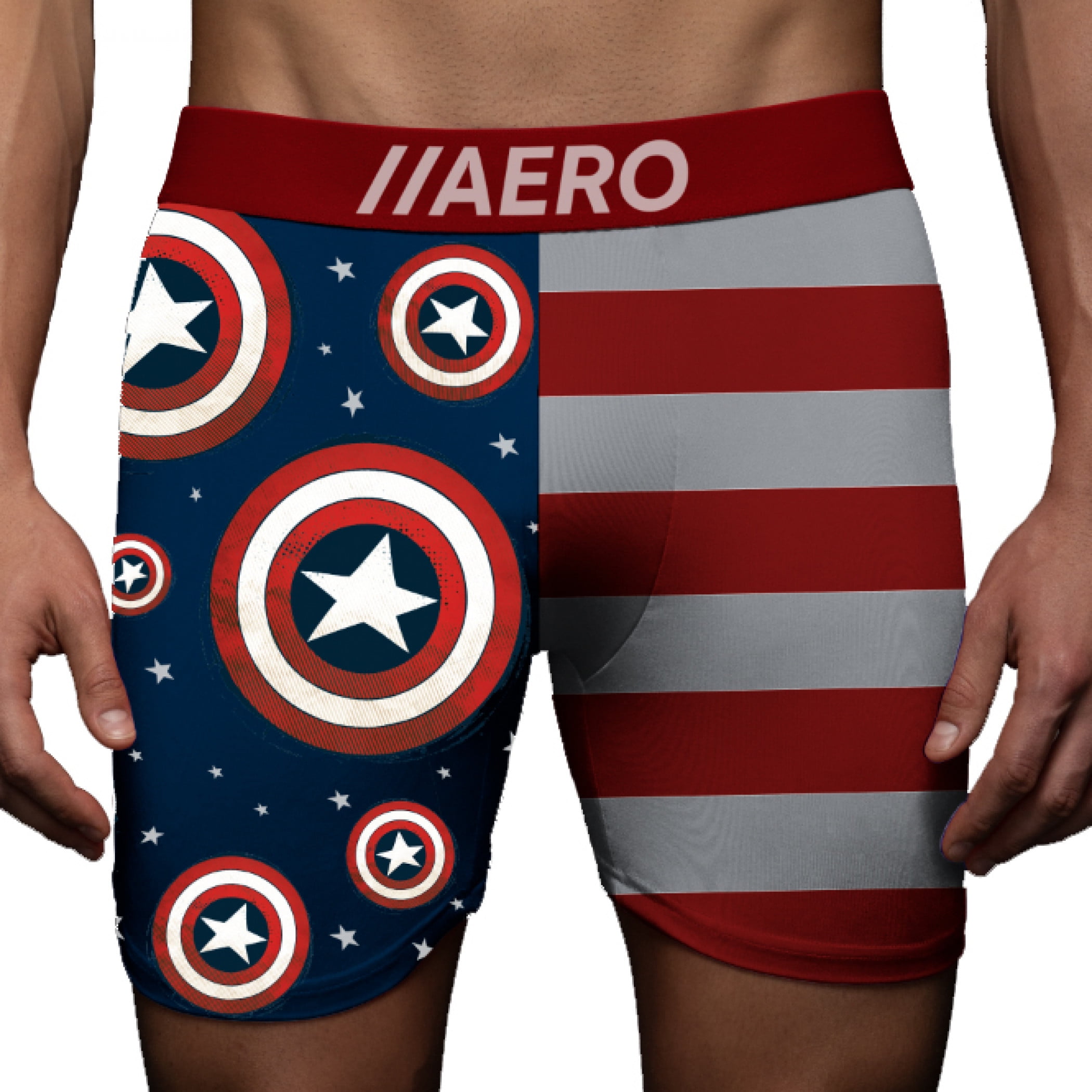 Captain America Captain America Americana Boxer BriefsXLarge