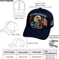 thumbnail image 5 of 250th Anniversary Baseball Cap - Commemorative Washed Hat for Men And Women, Classic Design, Durable Construction, Breathable Material, Unisex Headwear, Patriotic Shoppers, Original Cap For Men, 5 of 5