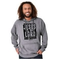 thumbnail image 5 of Jesus is my Lord and Savior Faith Hoodie Sweatshirt Women Men Brisco Brands S, 5 of 6
