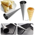 thumbnail image 5 of Juego de 20 moldes para conos de acero inoxidable de 90 mm x 25 mm, 5 of 5