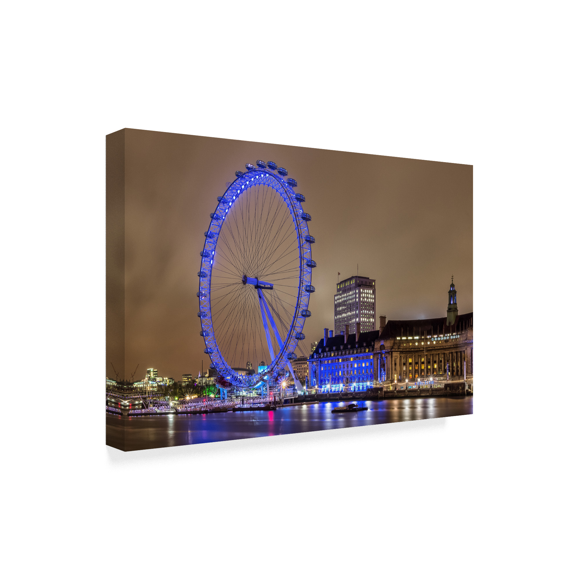 Trademark Fine Art 'The Blue Eye' Canvas Art by Giuseppe Torre