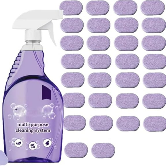 Dr Clean Spray Cleaner for Ovens, 2025 NEW Drclean Spray Oven Cleaner, Multi-Surface Cleaner for Home, Kitchen, Bathroom (30pcs)