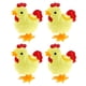 thumbnail image 4 of 4 piezas de pollo de peluche para niños y bebés (color aleatorio), 4 of 6