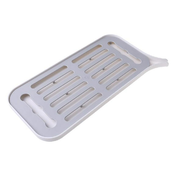 Zeiwohndc Drain Rack Plastic Dish Drainer Dryer Tray Kitchen Organizer Worktop Large Sink Drying Rack