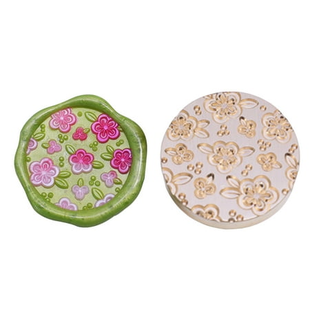 

EDFRWWS 25mm Copper Head Classic Vintage Enamel Wax Head for Wedding Card (25)