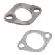 thumbnail image 5 of Kit de conexión de brida de escape de 2 pernos de 2 pulgadas de acero inoxidable para cabezales Catback de bajante de escape, 5 of 8