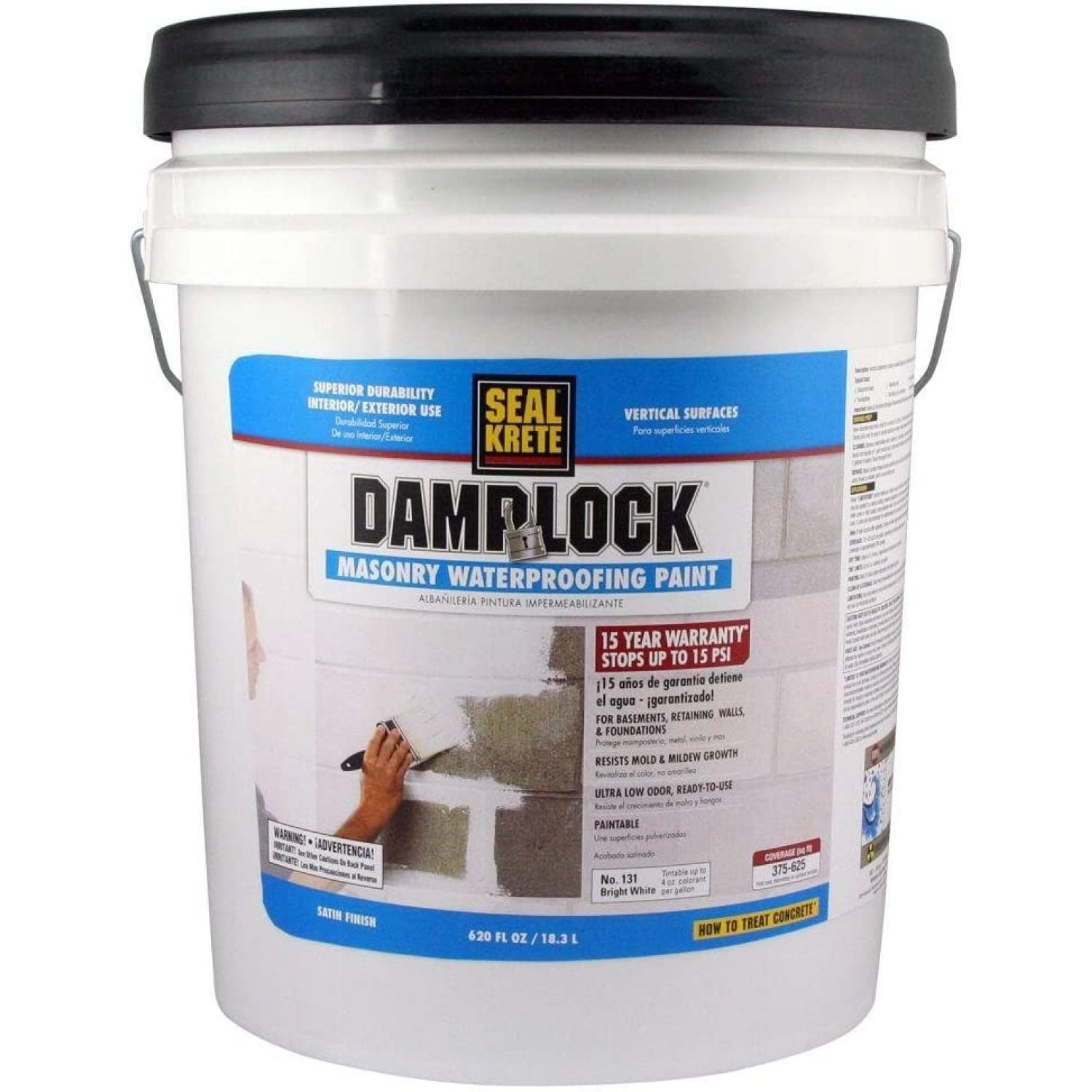 SealKrete 5 gal. Damplock Masonry Waterproofing Paint