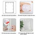 thumbnail image 5 of Hollywood Style LED Vanity Mirror Lights Kit with Dimmable Light Bulbs, Lighting Fixture Strip for Makeup Vanity Table Set in Dressing Room (Mirror Not Include), 5 of 5